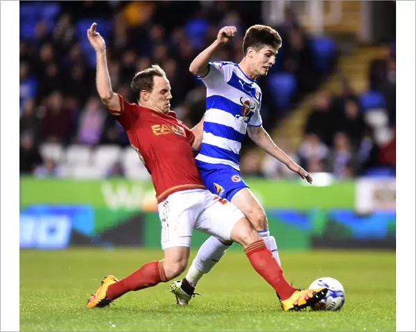 Battle for Supremacy: Reading vs. Nottingham Forest - Sky Bet Championship Clash at Madejski Stadium: A Fierce Rivalry Between David Vaughan and Lucas Piazon