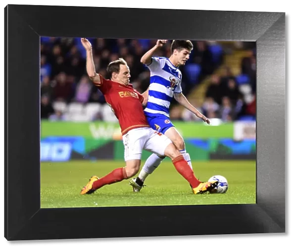 Battle for Supremacy: Reading vs. Nottingham Forest - Sky Bet Championship Clash at Madejski Stadium: A Fierce Rivalry Between David Vaughan and Lucas Piazon