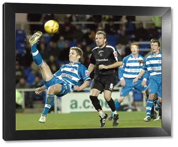 Doyle's Daring Overhead Kick vs. Underwood's Defiant Intervention: A Thrilling Moment from Reading vs. Luton