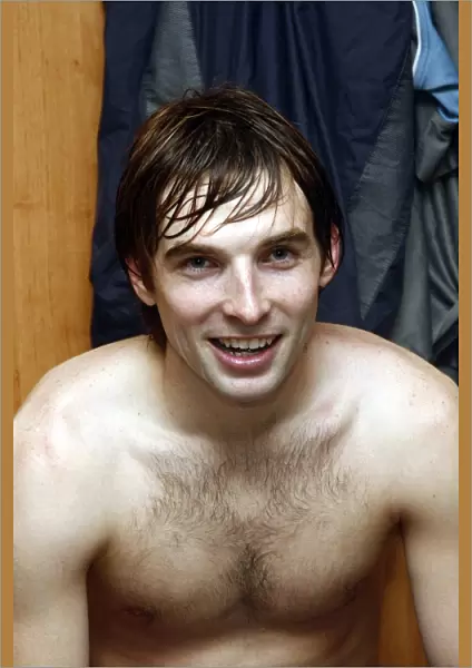 Bobby Convey after the celebrations at Leicester