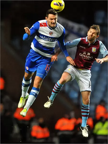 Battle for the Ball: Morrison vs. Holman - Aston Villa vs. Reading Rivalry in the Premier League (November 2012)