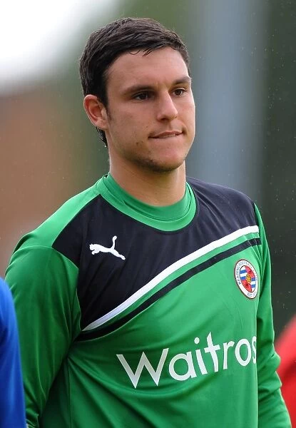 Alex McCarthy in Action: Reading FC vs. AFC Wimbledon - Pre-Season Friendly at The Cherry Red Records Stadium
