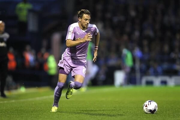 Chris Gunter in Action: Reading vs. Portsmouth - Capital One Cup Second Round