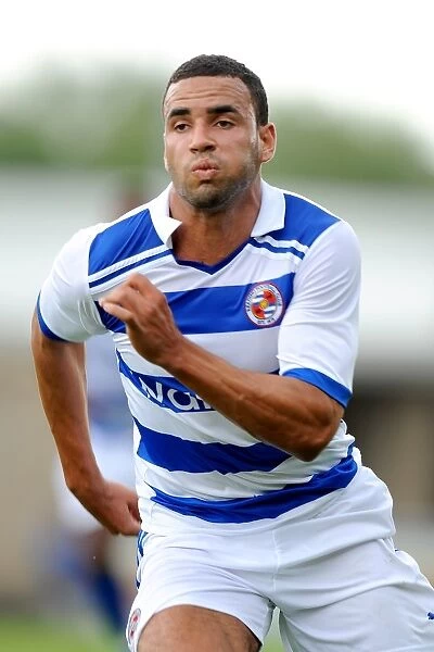 Hal Robson-Kanu in Action: Reading FC's Star Forward Shines in Pre-Season Friendly against Northampton Town