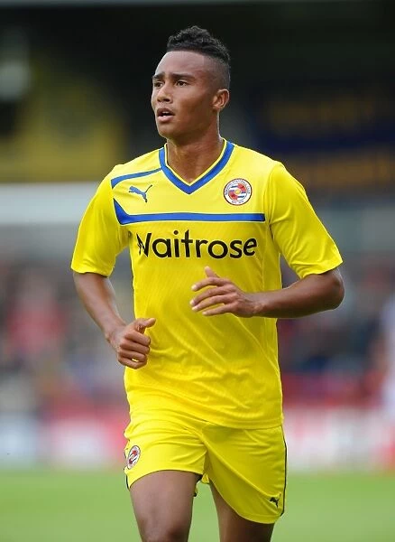 Jordan Obita in Action: Reading FC's Pre-Season Friendly at AFC Wimbledon's The Cherry Red Records Stadium