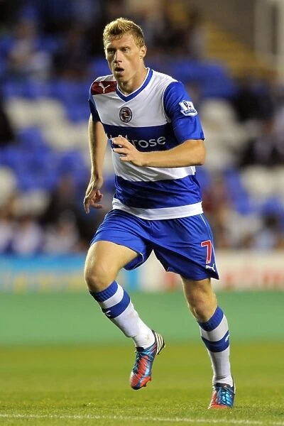 Pavel Pogrebnyak Leads Reading in Capital One Cup Clash Against Peterborough United at Madejski Stadium (August 28, 2012)