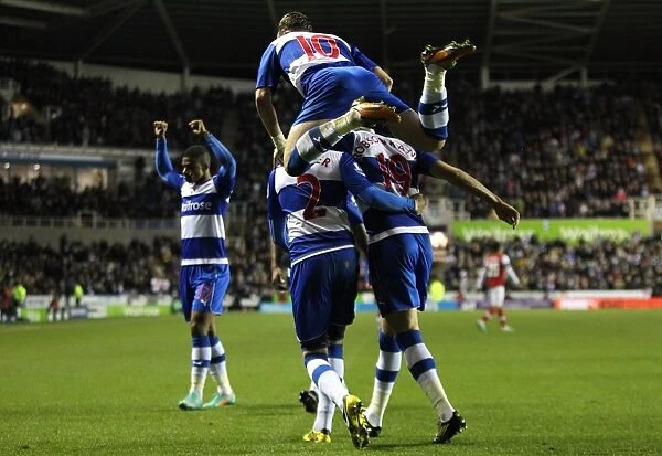 Reading FC's Euphoric Own Goal Celebration Against Arsenal in Capital One Cup