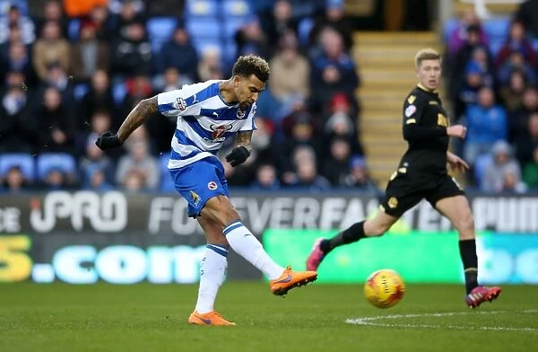 Reading's Danny Williams Scores His Second Goal Against Bolton Wanderers in Sky Bet Championship Match at Madejski Stadium