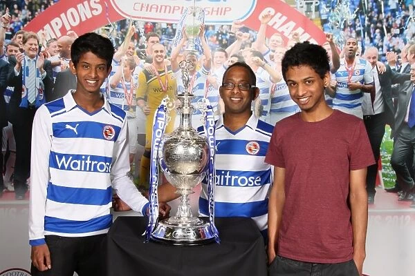 Uniting Reading FC Fans with the Championship Trophy: A Commemorative Photoshoot (2012)