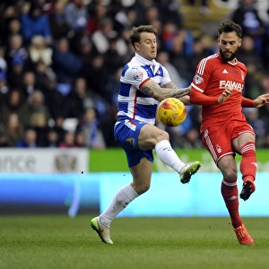 Battle for the Ball: Cox vs. Fox in the Championship Clash - Reading vs. Nottingham Forest