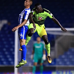 EFL Cup Photographic Print Collection: Brighton and Hove Albion v Reading
