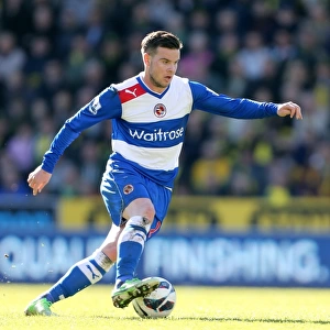 Danny Guthrie Faces Off Against Norwich City in the Barclays Premier League at Carrow Road (April 20, 2013)