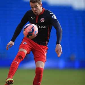 FA Cup: Fourth Round - Chris Gunter's Determined Performance at Cardiff City Stadium - Reading vs. Cardiff City