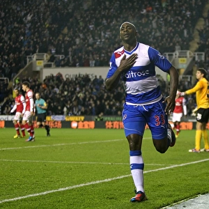 Capital One Cup Photographic Print Collection: Capital One Cup : Round 4 : Reading v Arsenal : Madejski Stadium : 30-10-2012