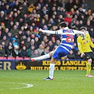 Sky Bet Championship Photographic Print Collection: Watford v Reading