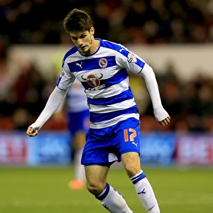 Lucas Piazon in Action: Nottingham Forest vs. Reading, Sky Bet Championship - City Ground