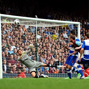 McCarthy's Dramatic Save: Denying Nolan's Header for Reading at Upton Park (West Ham United vs Reading, Barclays Premier League)