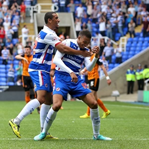 Michael Hector Scores First Goal for Reading Against Wolverhampton Wanderers in Sky Bet Championship Match at Madejski Stadium