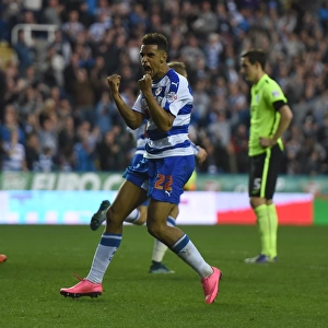 Nick Blackman's Thrilling First Goal Celebration: Reading vs. Brighton & Hove Albion in Sky Bet Championship