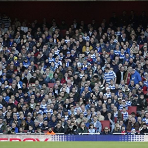Passionate Reading Fans at Arsenal's Emirates Stadium during Barclays Premiership Match, March 2007