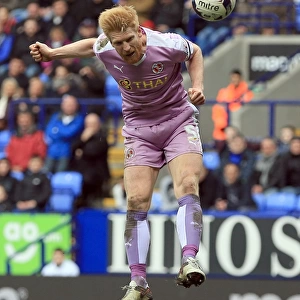 Paul McShane's Thwarted Header: Reading vs. Bolton Wanderers in Sky Bet Championship