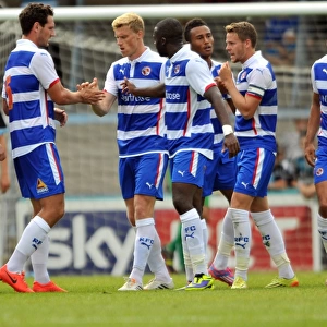 Pre-season Friendlies Photographic Print Collection: Wycombe Wanderers v Reading