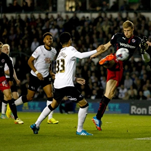 Capital One Cup Photographic Print Collection: Capital One Cup -Third Round- Derby County v Reading - iPro Stadium