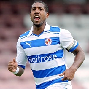 Reading FC: Mikele Leigertwood in Action vs Northampton Town