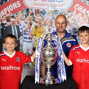 Reading FC: Triumphant Moment with the Championship Trophy (2012)