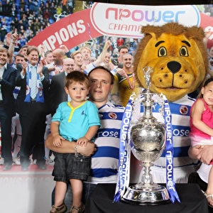 Reading FC's Unforgettable Championship Victory: Triumphant Photoshoot with Jubilant Fans (2012)