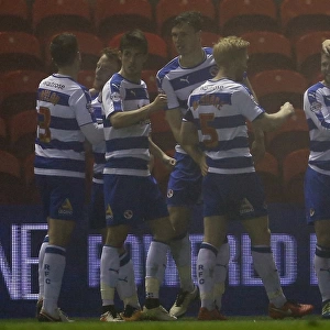 Reading's Simon Cox Scores First Goal Against Middlesbrough in Sky Bet Championship: Owen Humphreys/PA Wire