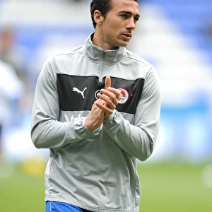 Stephen Kelly in Action: Reading FC vs Wigan Athletic - Barclays Premier League Clash at Madjeski Stadium