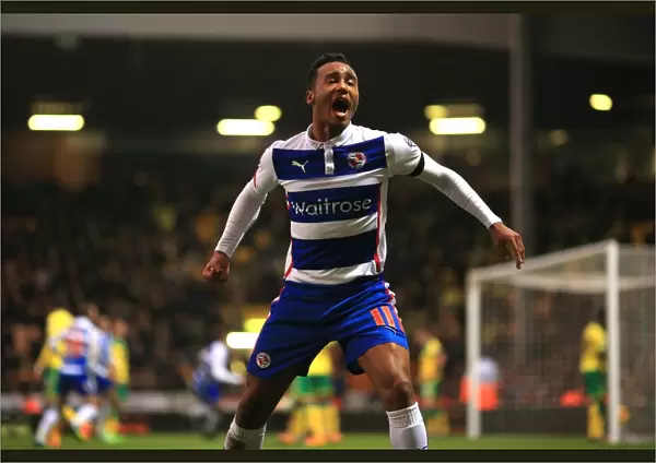 Reading Football Club: Jordan Obita's Euphoric Moment as They Score Their Second Goal Against Norwich City in Sky Bet Championship