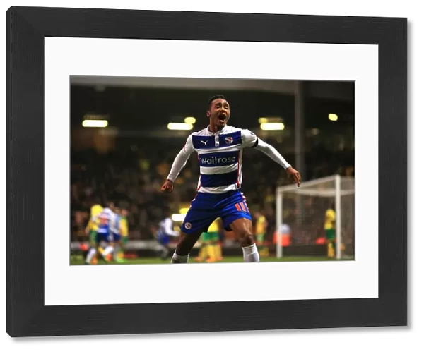Reading Football Club: Jordan Obita's Euphoric Moment as They Score Their Second Goal Against Norwich City in Sky Bet Championship