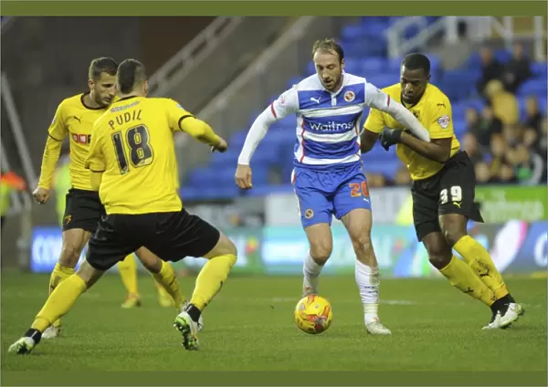 Murray vs. Bassong and Pudil: A Championship Showdown - Reading's Glenn Murray Faces Off Against Watford's Defensive Duo
