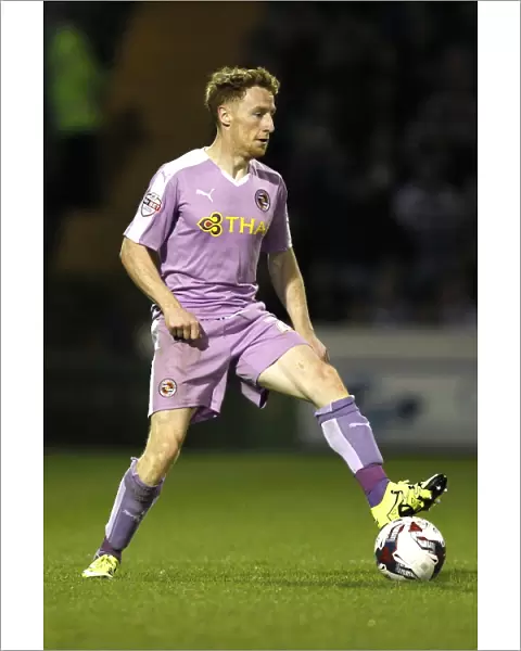 Stephen Quinn in Action: Reading vs Portsmouth, Capital One Cup Second Round at Fratton Park