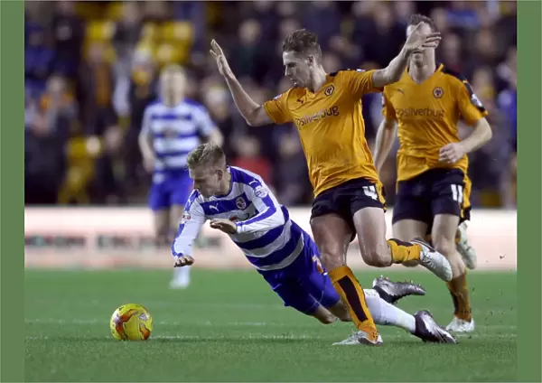 Edwards Fouls Vydra: Wolves vs. Reading Clash in Sky Bet Championship