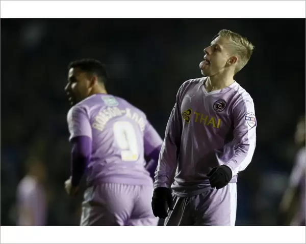 Matej Vydra's Thrilling Performance: Reading at Brighton and Hove Albion in Sky Bet Championship, AMEX Stadium
