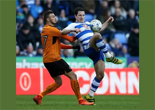Battle for Supremacy: Saiss vs. Kermogant in the Sky Bet Championship Clash between Reading and Wolverhampton Wanderers