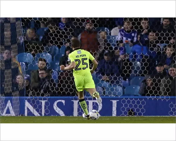 Adrian Popa Scores Sheffield Wednesday's Second Goal Against Reading in Sky Bet Championship