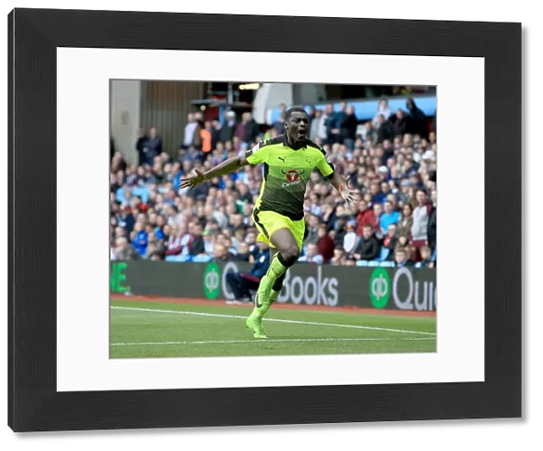Joseph Mendes Scores Reading's Second Goal at Villa Park
