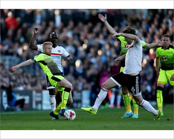 Fulham vs. Reading: A Tense Play-Off Clash – McShane vs. McDonald's Controversial Challenge