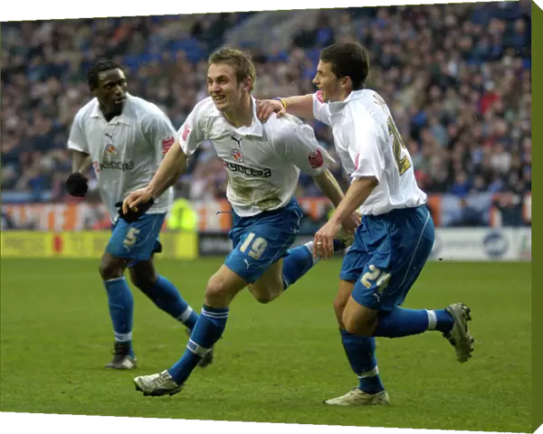 Kevin Doyle scores for Reading against Leicester City