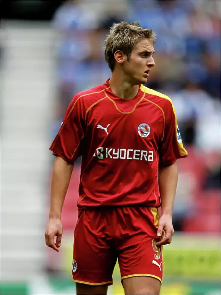 Kevin Doyle in Action: Reading FC vs. Wigan Athletic (Barclays Premiership, 26th August 2006)