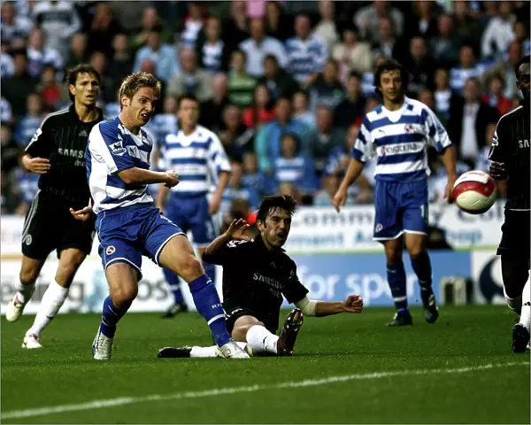Heart-Breaking Moment: Kevin Doyle Hits the Post in Reading FC's 1-0 Defeat to Chelsea