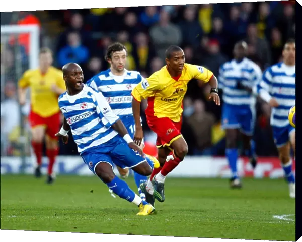 Leroy Lita plays a through ball and is fouled