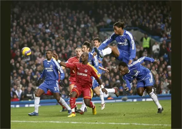 Chelseas desperate defence against Reading in the 2-2 draw at Stamford Bridge