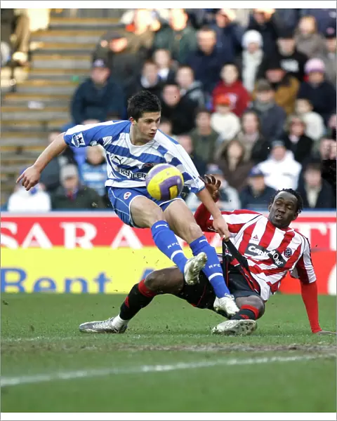 Shane Long in Action: Reading vs. Sheffield United, FA Barclays Premiership, January 2007