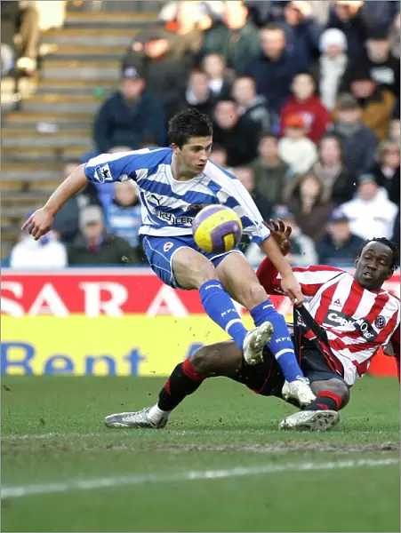 Shane Long in Action: Reading vs. Sheffield United, FA Barclays Premiership, January 2007