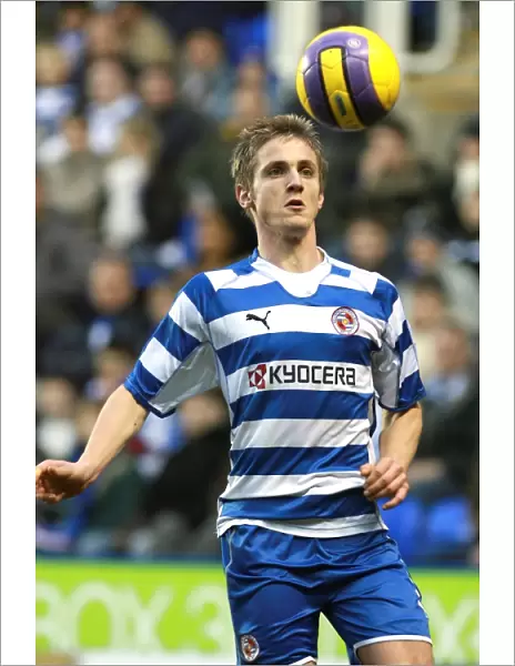 Kevin Doyle watches the ball closely in the 6-0 defeat of West Ham Utd
